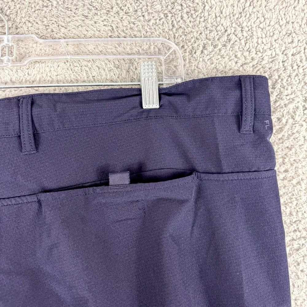 North Face Shorts Mens 40 Navy Blue Outdoors Stretch Zip Pocket Quick Dry Hiking
